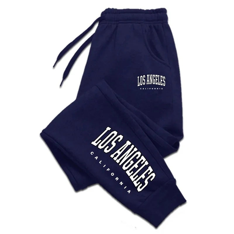 Men's Letter Print Straight-Leg Sweatpants | 6 Colours S-2XL