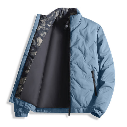 Men's Windproof Duck Down Winter Jacket | Sizes M–5XL