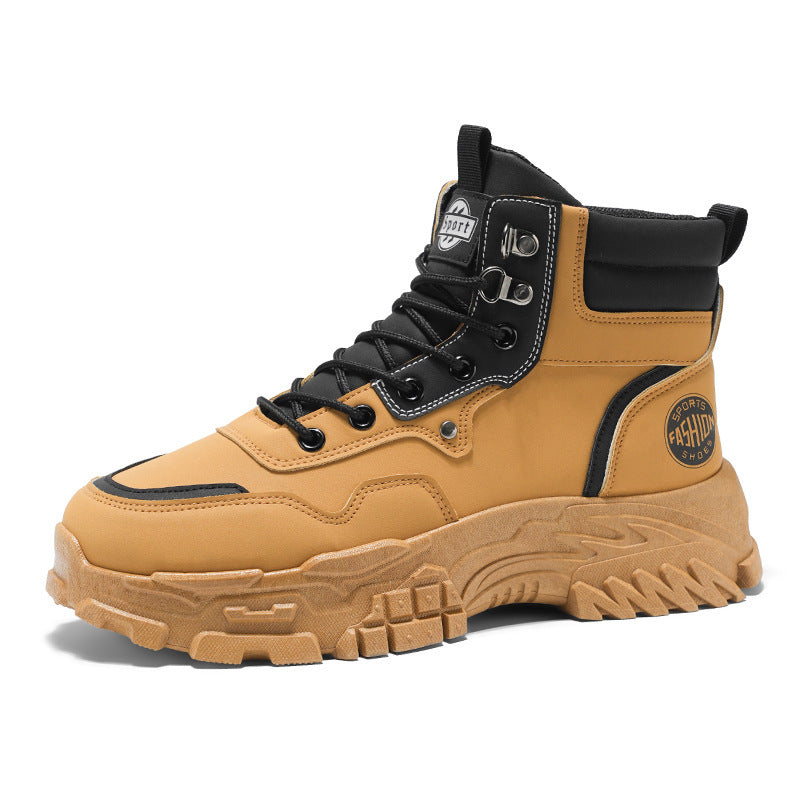 Men's Breathable High-Top Work Boots | Sizes 39-44