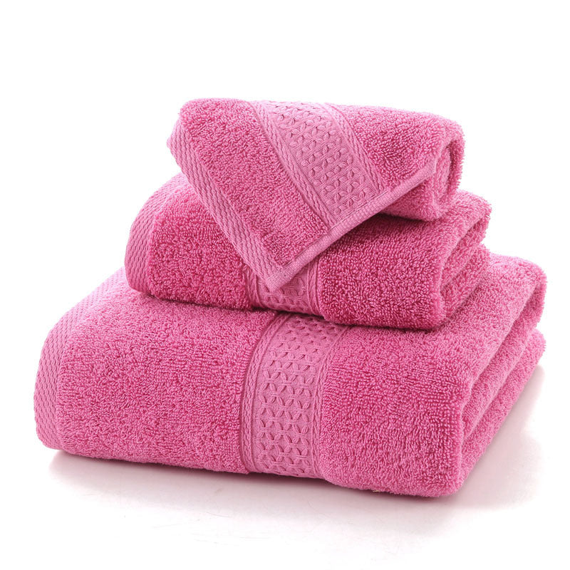 Long-Staple Cotton Towel Set | Absorbent Jacquard Towels | JParker