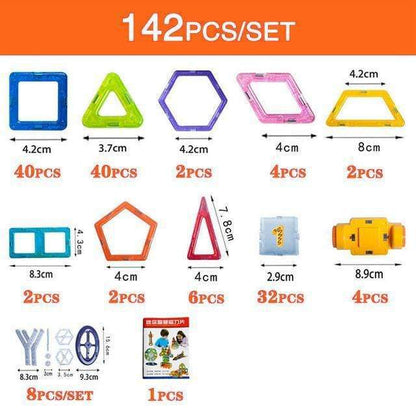 Magnetic Building Blocks Construction Set for Kids