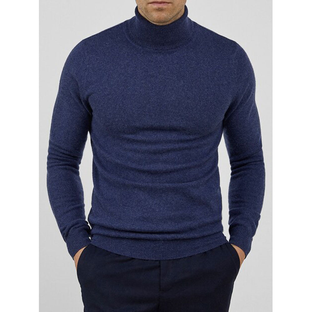 Men's Slim Fit Pullover Knit Sweater | Casual Everyday Style