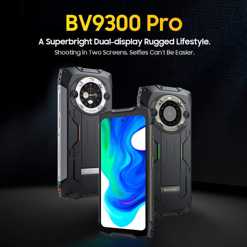 PRO 12 Unlocked Smartphone | 256GB Mobile Phone | Black, Green & Orange