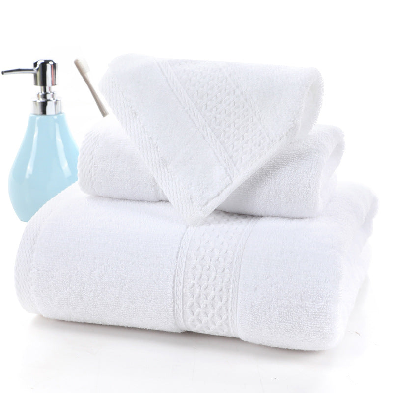 Long-Staple Cotton Towel Set | Absorbent Jacquard Towels | JParker