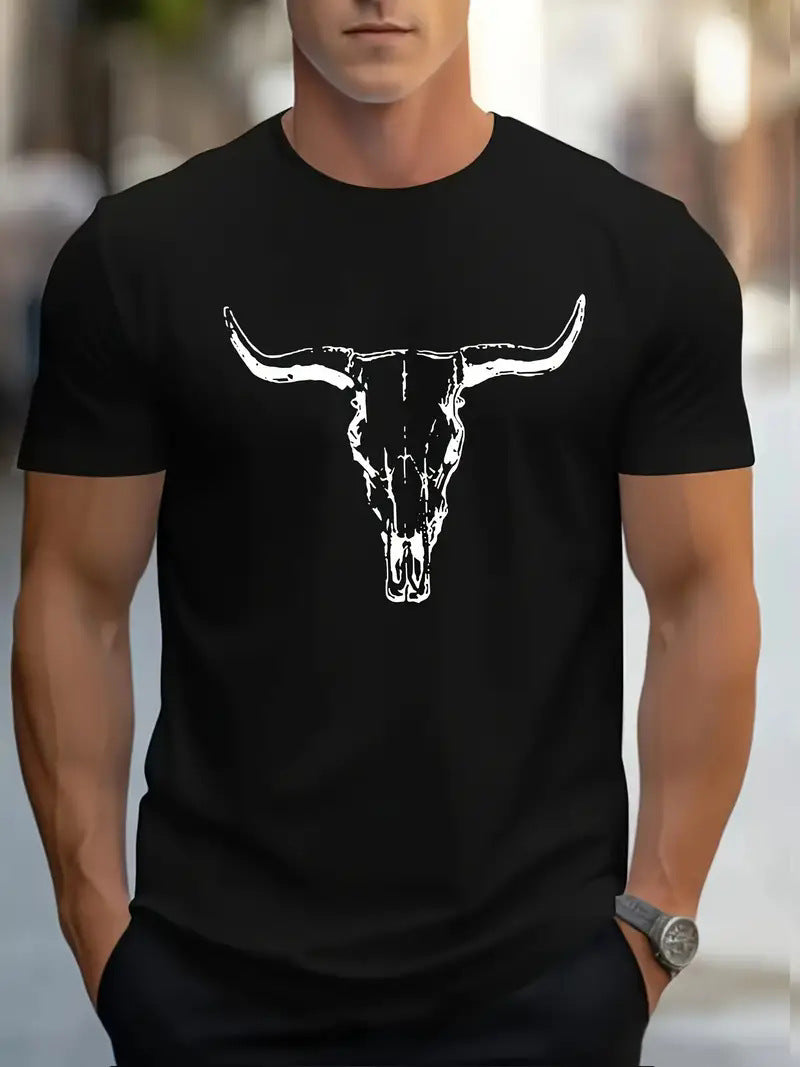 Men's Graphic Print T-Shirt – Loose Fit Pure Cotton | 10 Designs | Sizes S–3XL