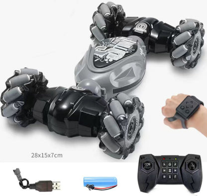 Gesture Sensing Twisting RC Stunt Car – Transforming Body 3 Colours