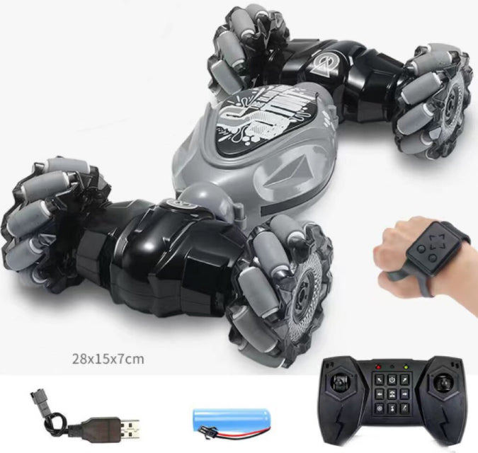 Gesture Sensing Twisting RC Stunt Car – Transforming Body 3 Colours