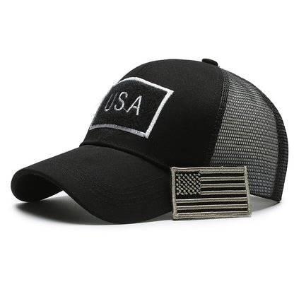 Tactical Camouflage Baseball Cap - Embroidered Cotton Unisex