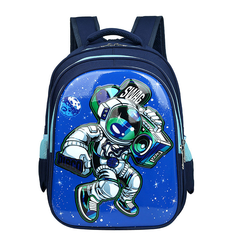 Children's Printed Nylon Backpack – Mermaid & Spaceman Designs