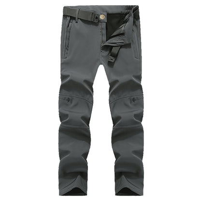 Men's Outdoor Softshell Trousers – Waterproof Hiking Pants