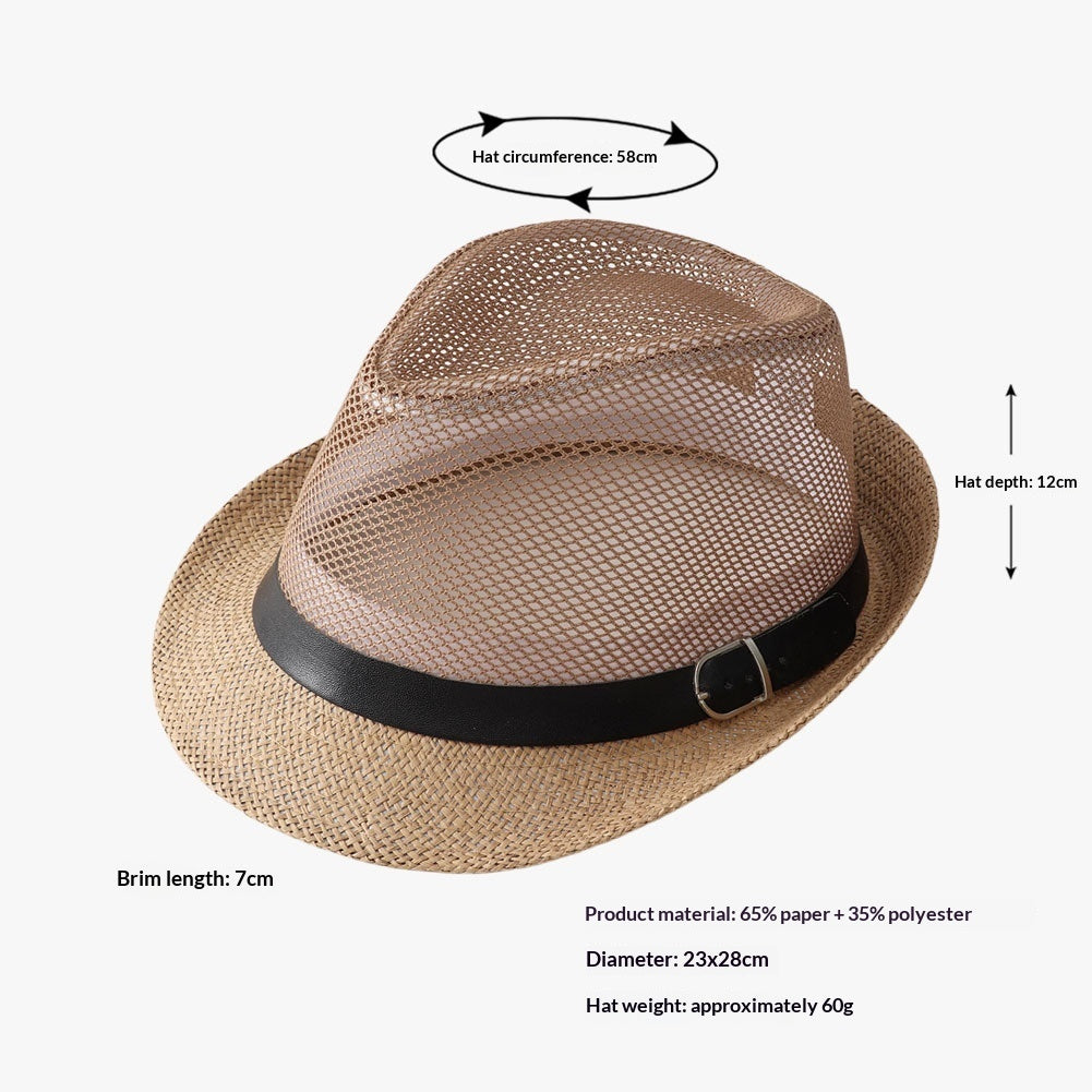 Women's Straw Flat-Top Sun Hat | Resort Panama Style – 18 Variants