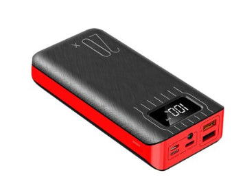 Large Capacity Power Bank with LCD Display & LED Light – 10000mAh, 20000mAh & 30000mAh