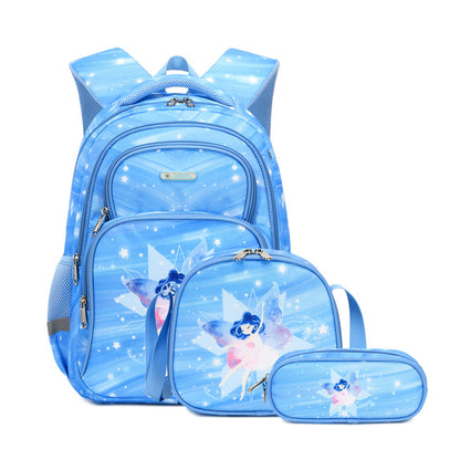 Kids' Animal School Backpack Set – Lightweight & Spine-Protection