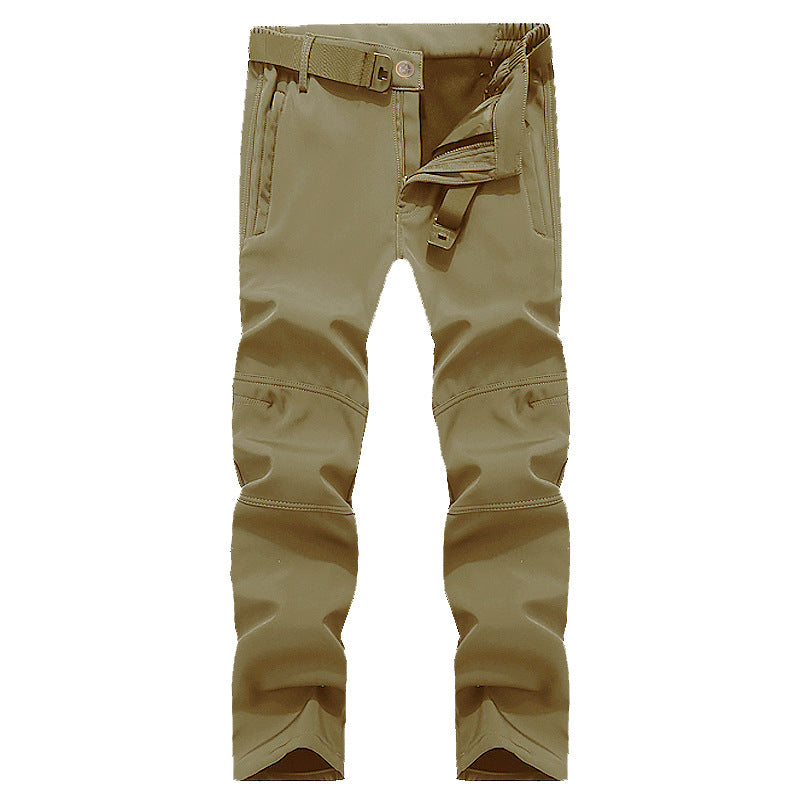 Men's Outdoor Softshell Trousers – Waterproof Hiking Pants