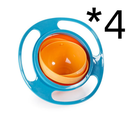 360° Rotating Spill-Proof Baby Bowl