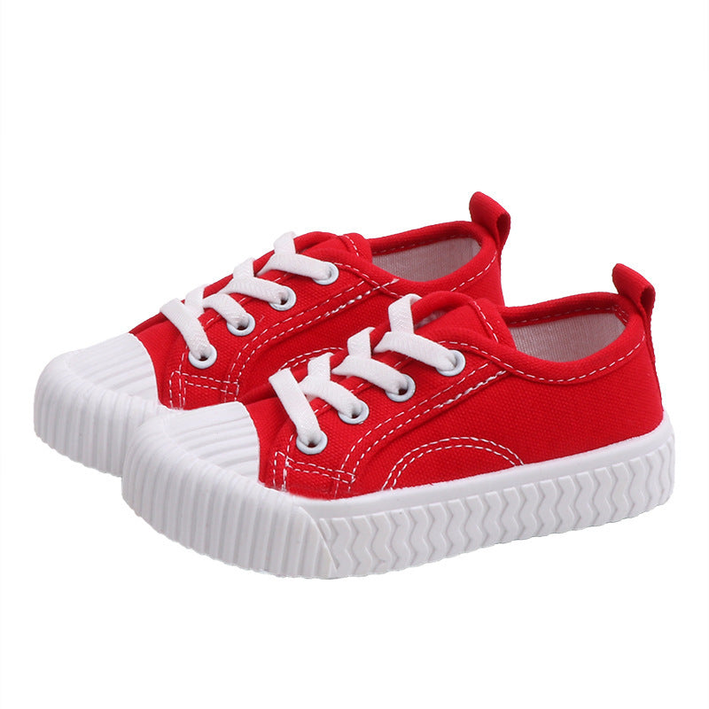 Children's Canvas Shoes | Breathable Non-Slip | Sizes 21-25
