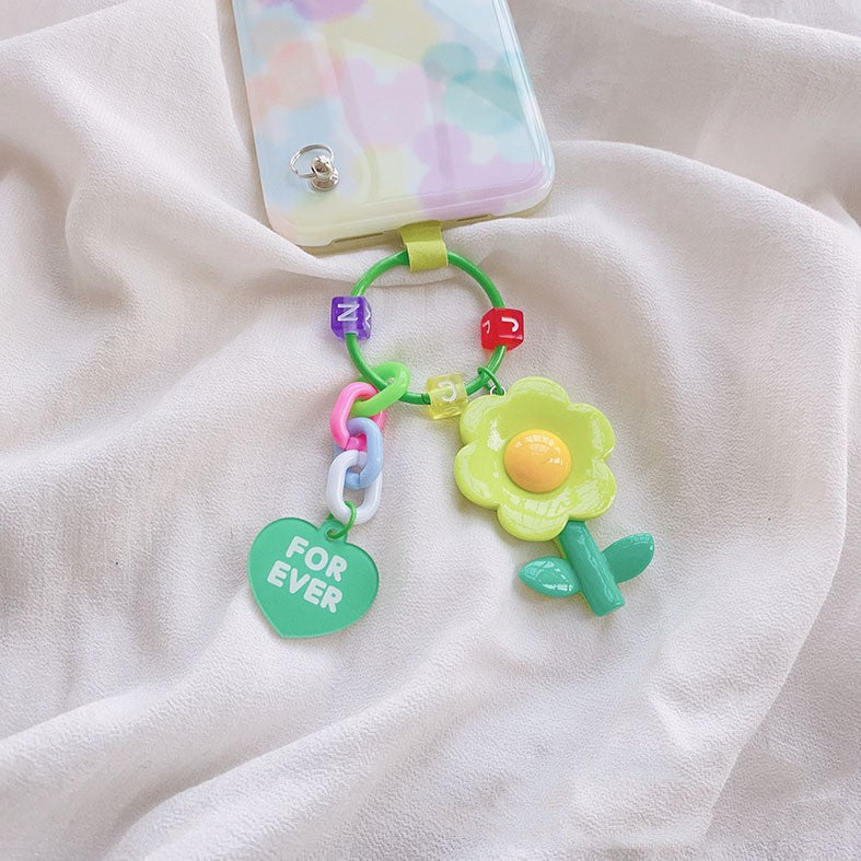 Frosted Two-Tone Acrylic Bear Keychain | 14 Colours