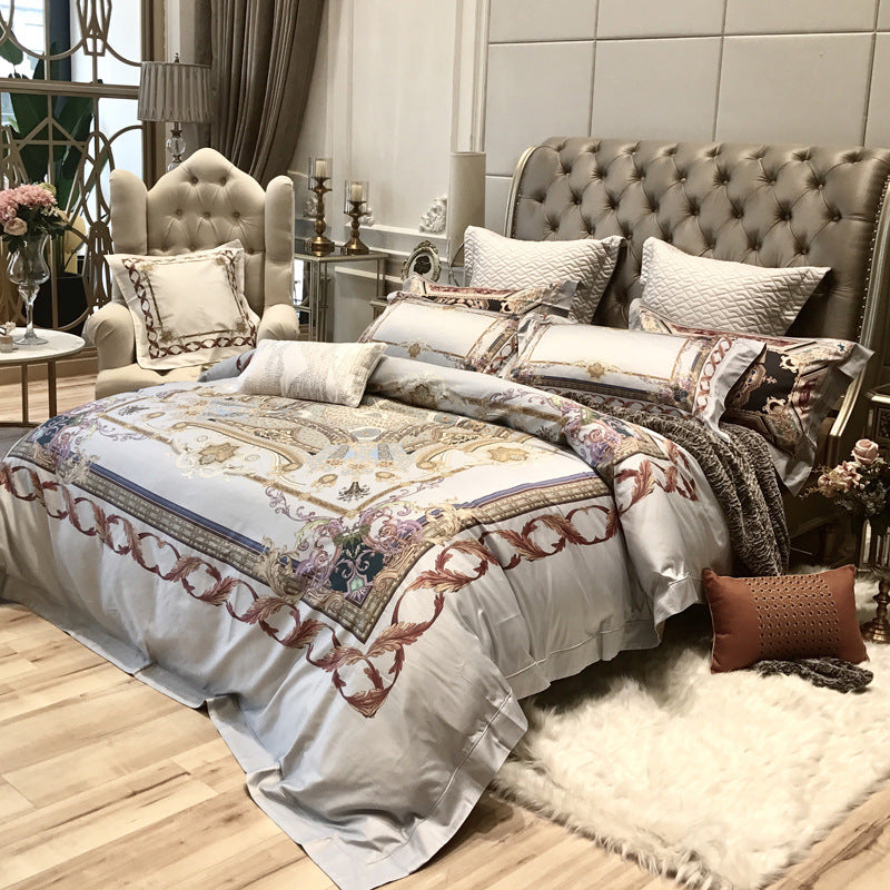 Digital Print Pure Cotton Bedding Set 6 Piece | 11 Designs