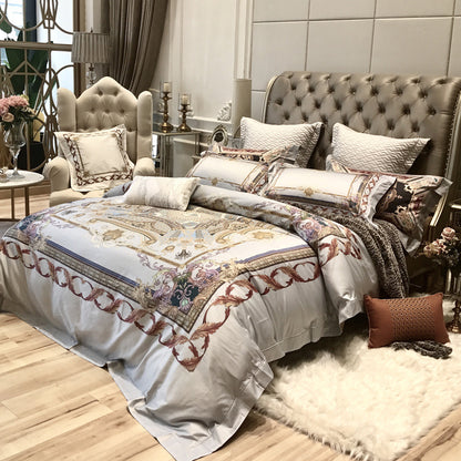 Digital Print Pure Cotton Bedding Set 6 Piece | 11 Designs
