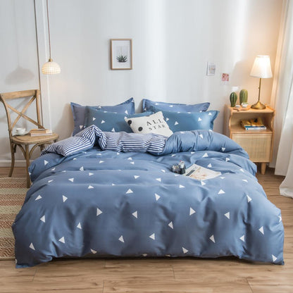Printed Cotton Duvet Cover | Single, Double & King Sizes