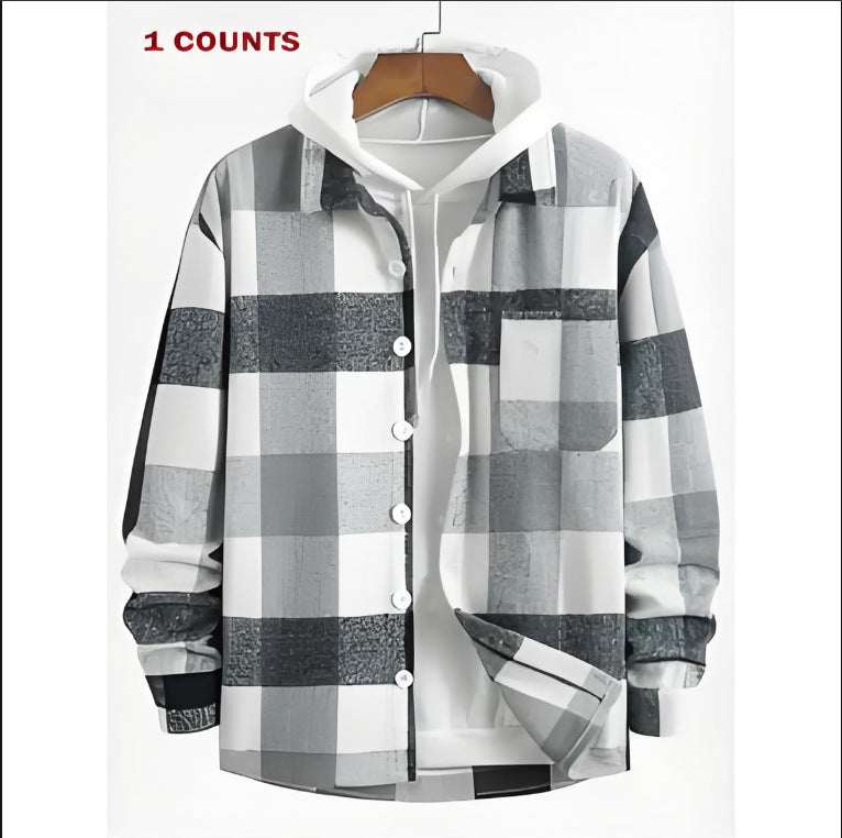 Men's Graphic Print Pullover Shirt – Relaxed Loose Fit | S–6XL