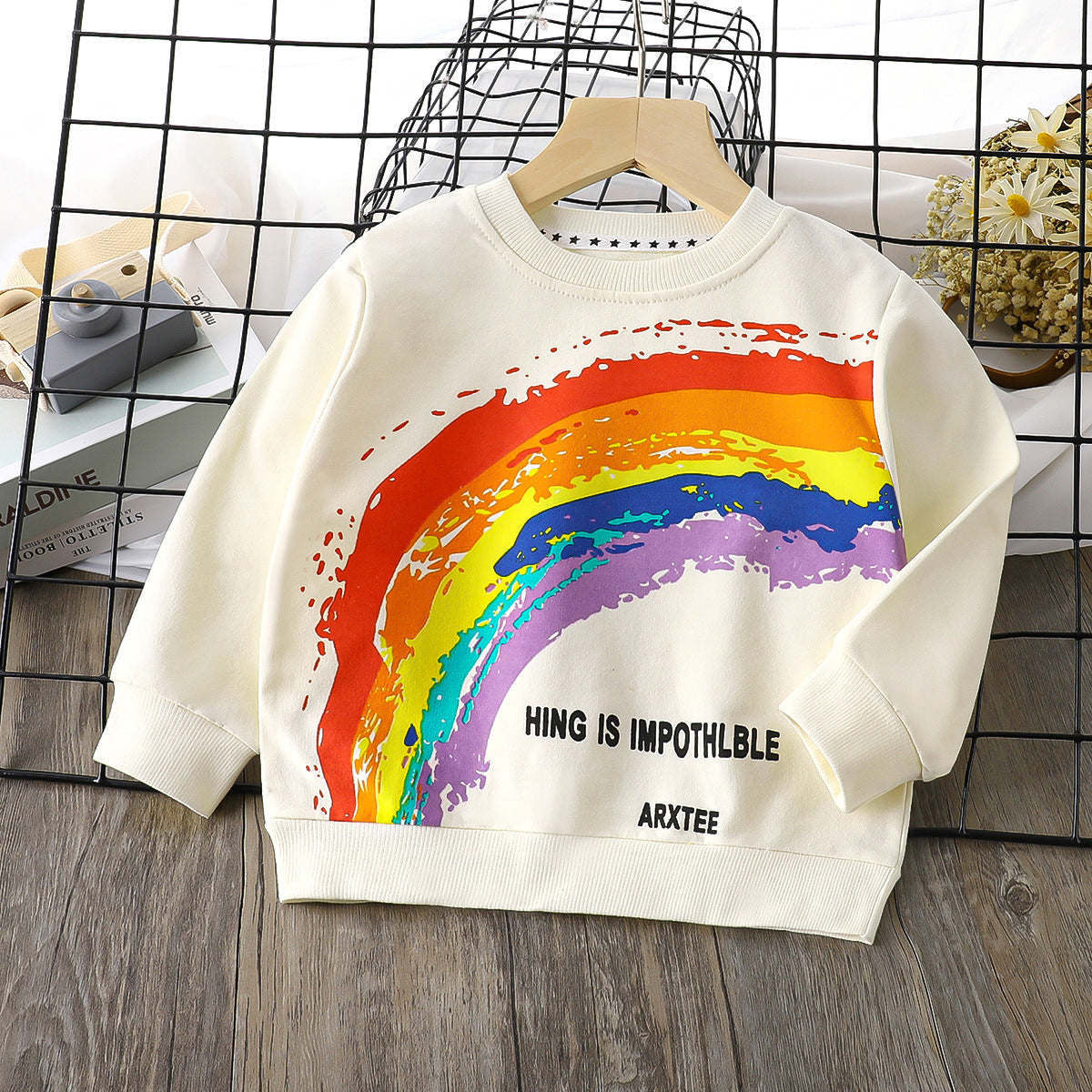Kids Graphic Print Long Sleeve Cotton T-Shirt – 12 Designs