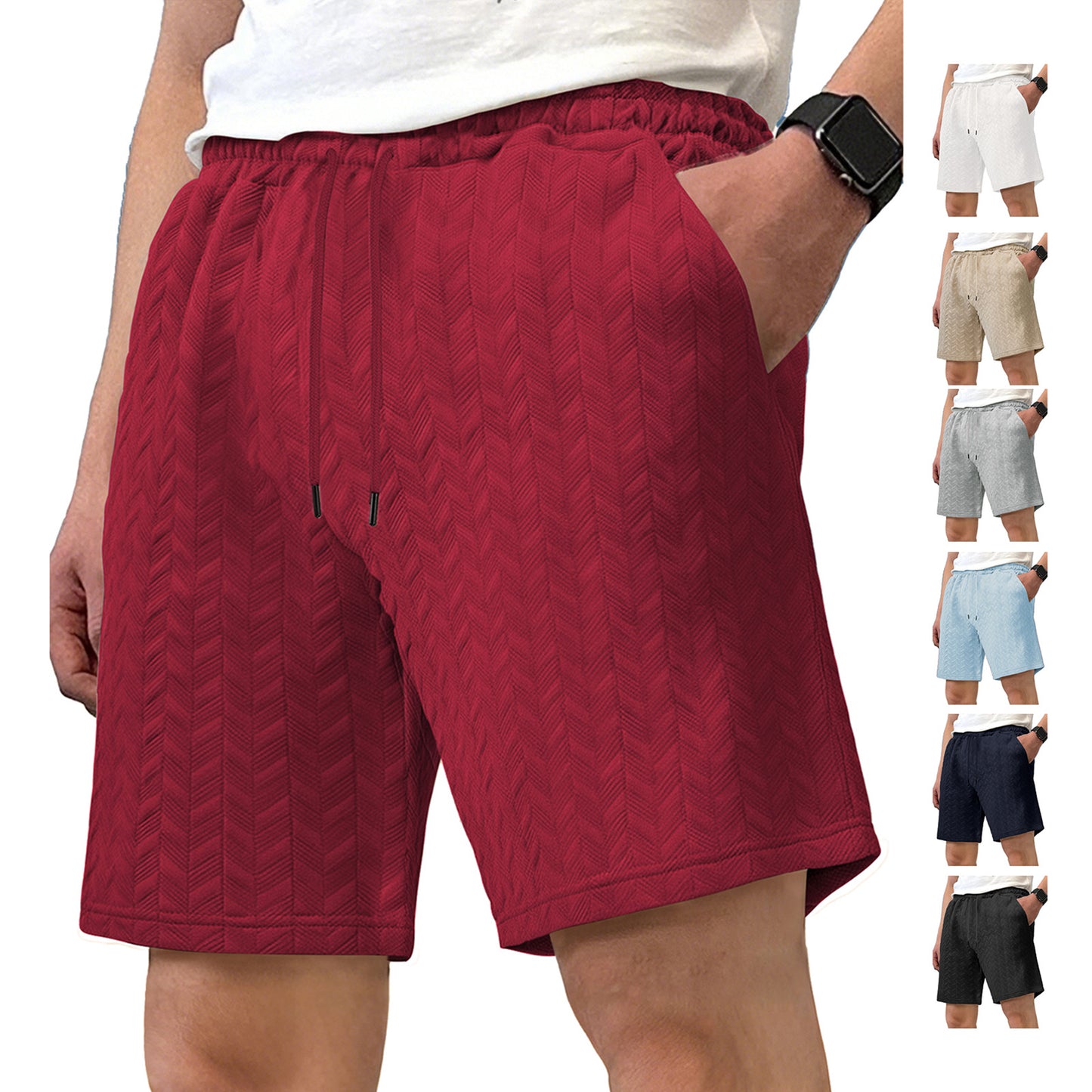 Men's Loose-Fit Drawstring Casual Shorts | 7 Colours | S-3XL