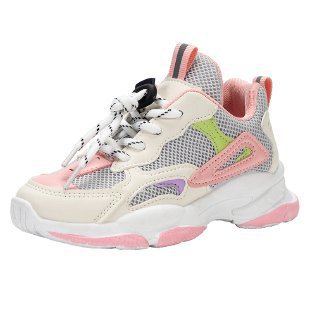 Children's Faux Leather Casual Trainers – EU 26–37