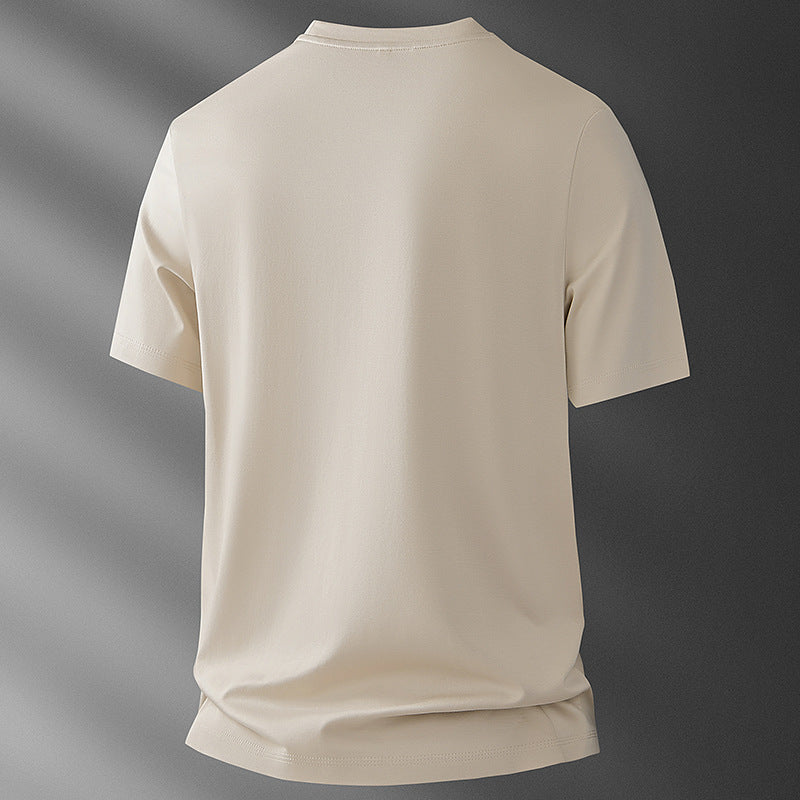 Men's Modal Ice Silk T-Shirt | Soft Lightweight Short Sleeve