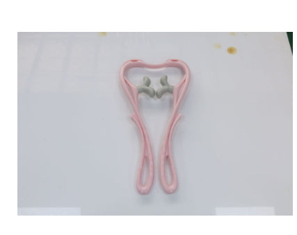 6-Roller Swan Neck Massager | Cervical Relief | Crystal Scraping Board