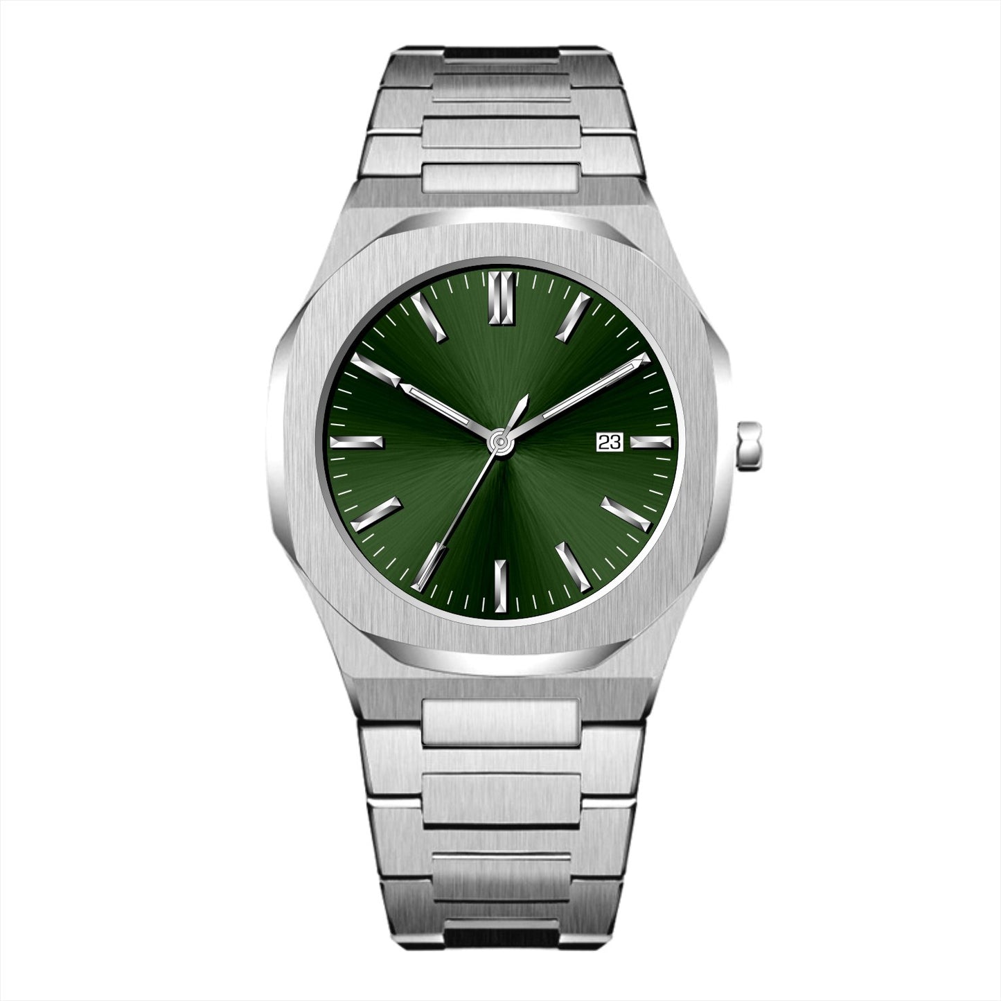 Men's Business Quartz Watch with Calendar – 6 Colours