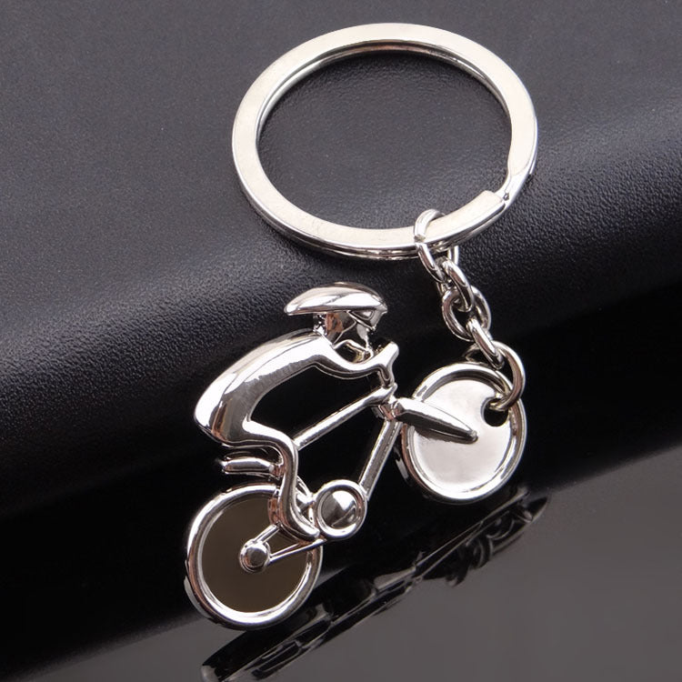 Mini Bicycle Zinc Alloy Keychain | Cycling Charm & Souvenir | JP Collections