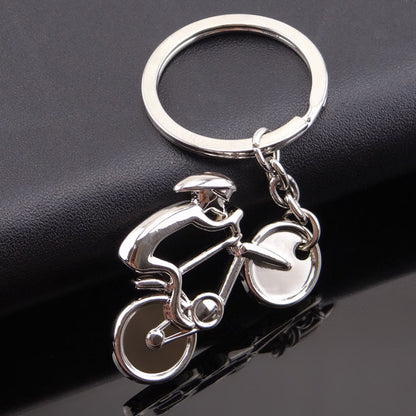Mini Bicycle Zinc Alloy Keychain | Cycling Charm & Souvenir | JP Collections