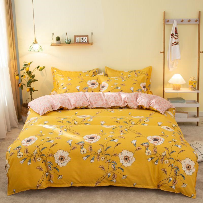 Printed Cotton Duvet Cover | Single, Double & King Sizes