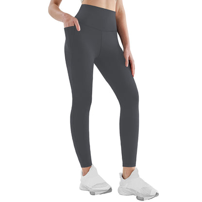 Women's High-Waist Yoga Leggings | Side Pockets | 11 Colours | S-2XL