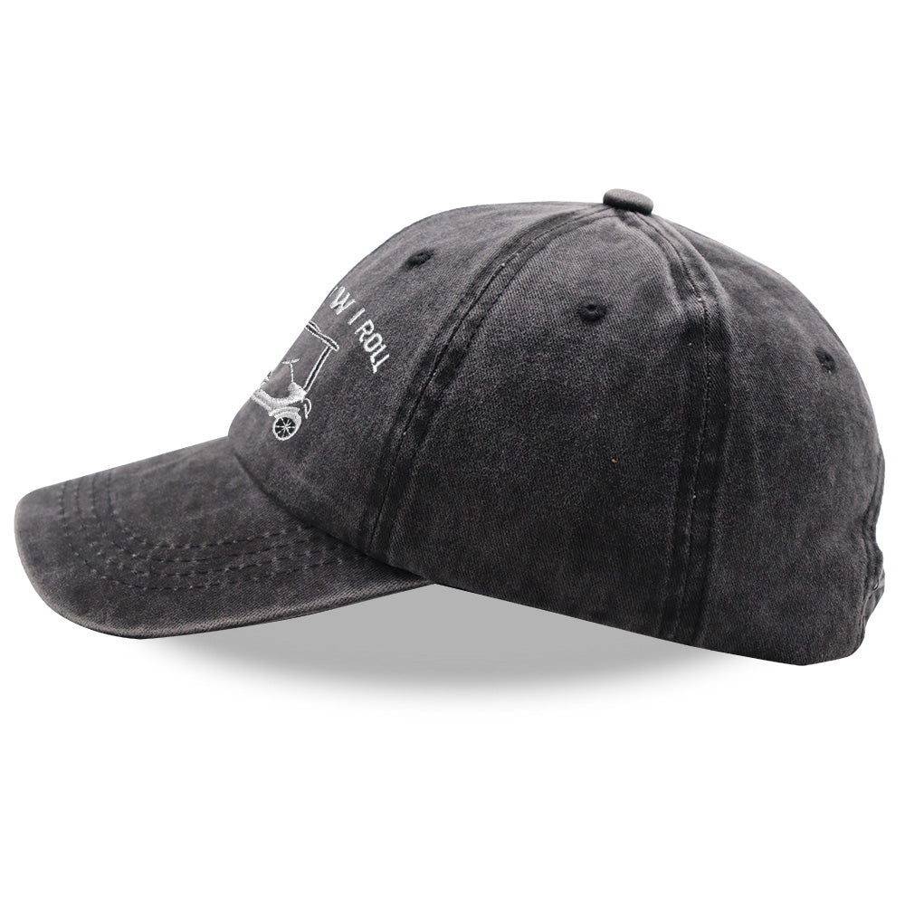 This Is How I Roll Golf Cart Baseball Cap | Funny Adjustable Unisex Hat