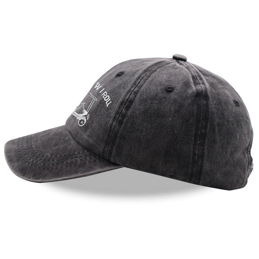This Is How I Roll Golf Cart Baseball Cap | Funny Adjustable Unisex Hat
