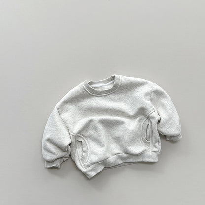 Children's Fleece Pullover Sweatshirt | Warm Kids Top