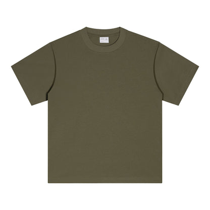 Men's Pure Cotton Drop Shoulder T-Shirt - Relaxed Fit, 19 Colours