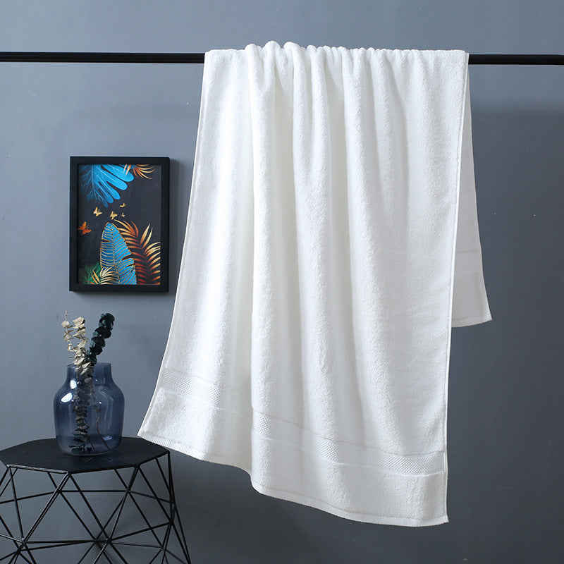 Premium Long-Staple Cotton Bath Towel | Thick Jacquard | 80×160cm