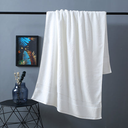 Premium Long-Staple Cotton Bath Towel | Thick Jacquard | 80×160cm