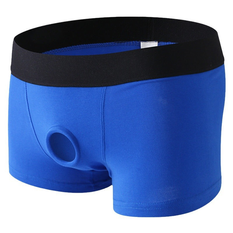 Men's Low-Rise Cotton Boxer Shorts – Breathable Everyday Underwear
