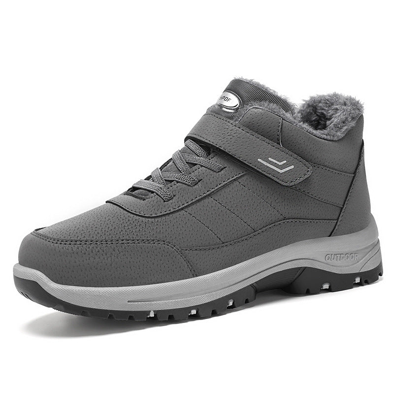 High-Top Fleece-Lined Snow Boots | Sizes 36-46