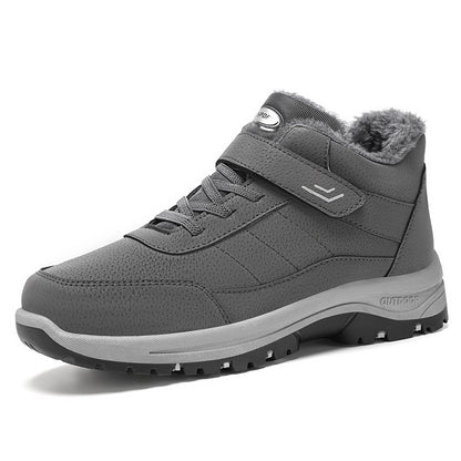 High-Top Fleece-Lined Snow Boots | Sizes 36-46