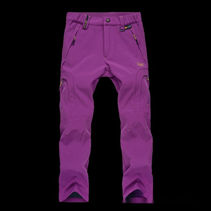 Waterproof Fleece-Lined Outdoor Trousers | Hiking & Climbing Pants