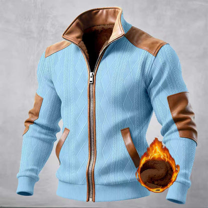 Men's Plaid Fleece-Lined Hooded Zip-Up Jacket – 6 Colours | S–3XL