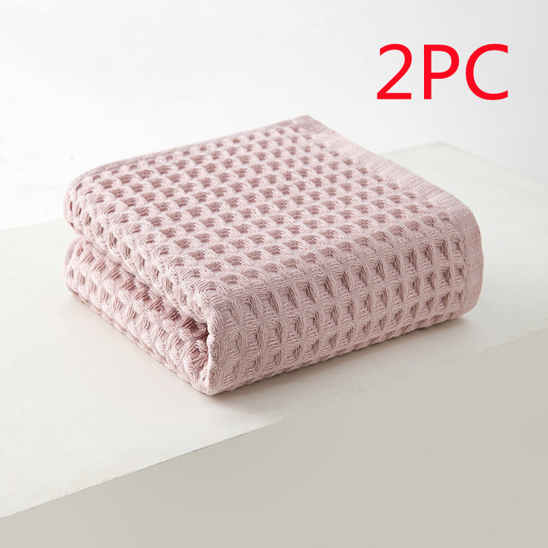 Pure Cotton Jacquard Face Towel | Low-Lint 34x72cm | 7 Colours
