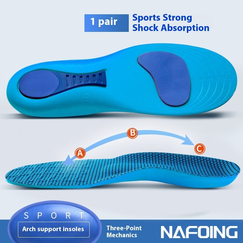 EVA Sports Insoles – Thickened Shock-Absorbing, Unisex