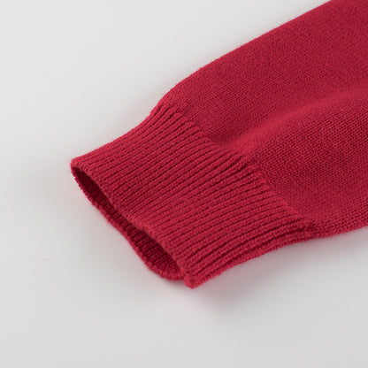 Boys Cotton Colour Block Pullover Sweatshirt