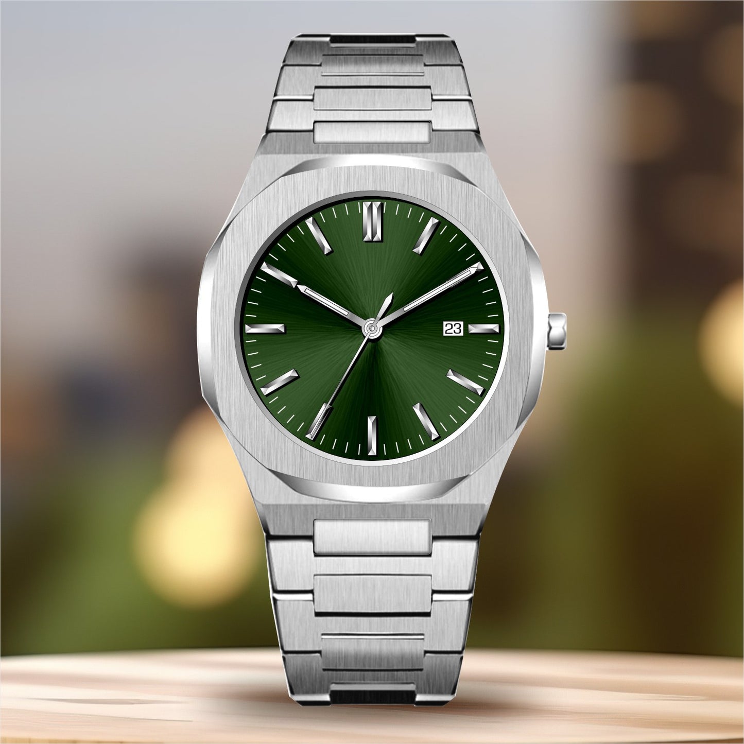 Men's Business Quartz Watch with Calendar – 6 Colours